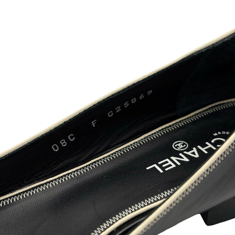 【中古】 CHANEL シャネル SHOES バレエシューズ 37 USED 中古 靴 CLOTHES