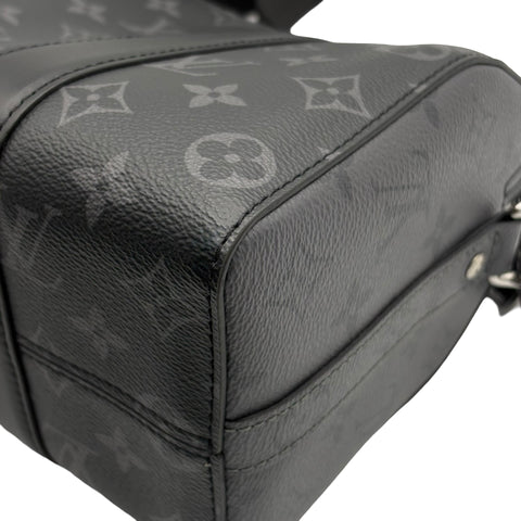 [Used] LOUIS VUITTON CITYKEEPALL (M45936) City Keepall Shoulder Bag IC Chip (2021-) Black Canvas Used Bag 