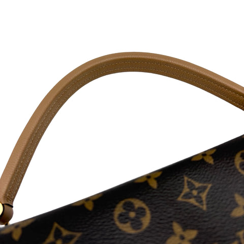 【美品】 LOUIS VUITTON ルイ・ヴィトン DOUBLE V  BAG ドゥブルV ハンドバッグ ショルダーバッグ ICチップ(2021年～) ブラウン/ベージュ レザー 中古 USED バッグ