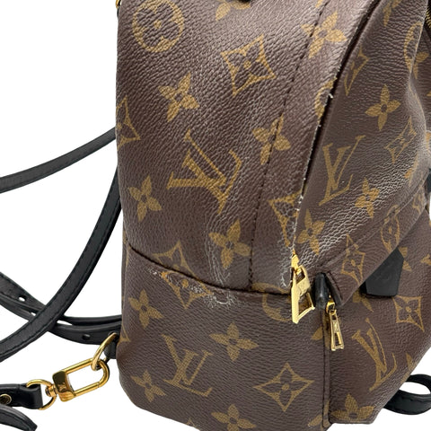 【中古】 LOUIS VUITTON ルイヴィトン パームスプリングス バックパック MINI ブランドバッグ バックパック バッグ 中古品