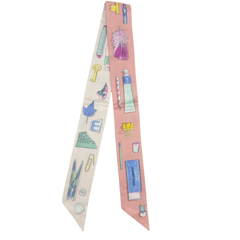 【中古】Hermès エルメス TWILLY ツイリー 《イン・ザ・ポケット》 H062340S10 シルク100％ レディース プレゼント ギフト