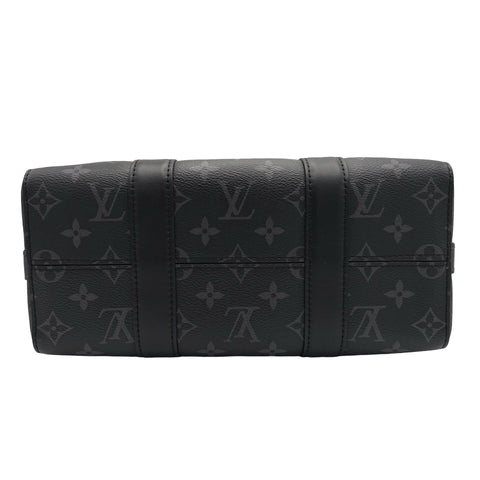 [Used] LOUIS VUITTON CITYKEEPALL (M45936) City Keepall Shoulder Bag IC Chip (2021-) Black Canvas Used Bag 