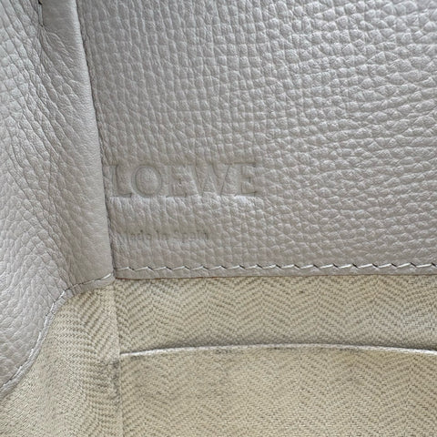 【中古】LOEWE ロエベ HAMMOCK MINI SHOULDER BAG ハンモックミニショルダーバッグ ライトグレー カーフスキン 中古 USED バッグ
