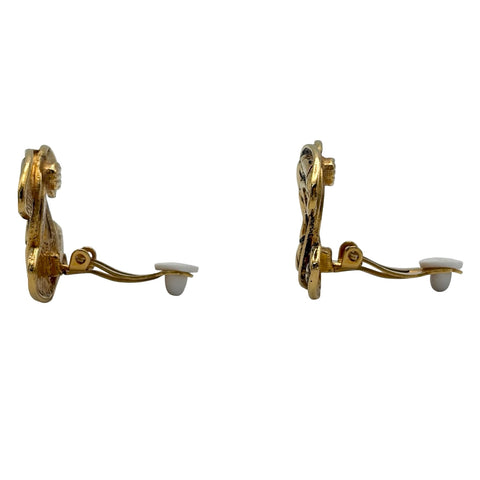 【中古】 CHANEL シャネル EARRINGS イヤリング 小物 GP 中古 ヴィンテージ
