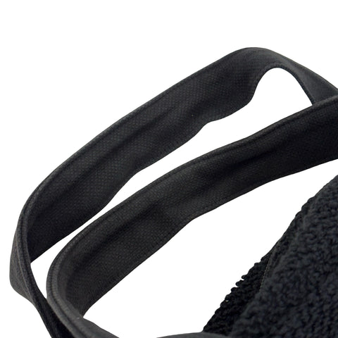 【中古】 CHANEL シャネル ビーチバッグ  タオル ポーチ 三点セット ブラック ブランドバッグ   中古品
